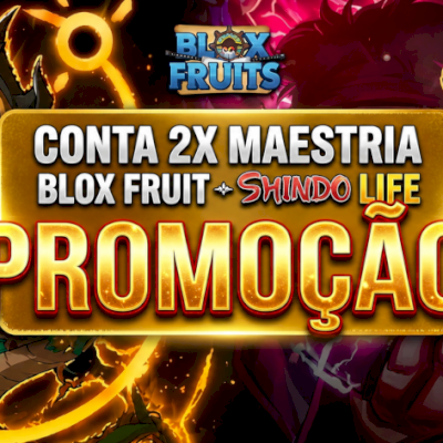 ​💎 CONTA ROBLOX: BLOX FRUITS + SHINDO LIFE 💎