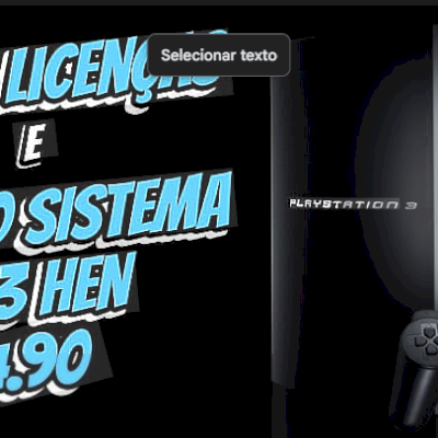 Mais de 5 mil Jogos de PS3