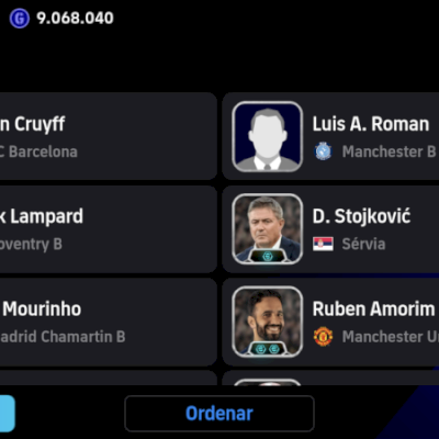Conta de efootball