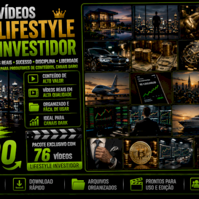 76 Vídeos Lifestyle Investidor-Conteúdo de Sucesso-ENTREGA AUTOMÁTICA 🎯
