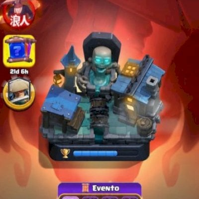 Conta Clash Royale 4071 Troféus Promoção