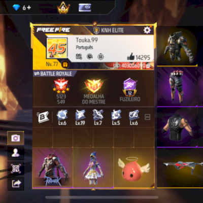 Conta top de linha, antiga, passes antigos e ragnarok