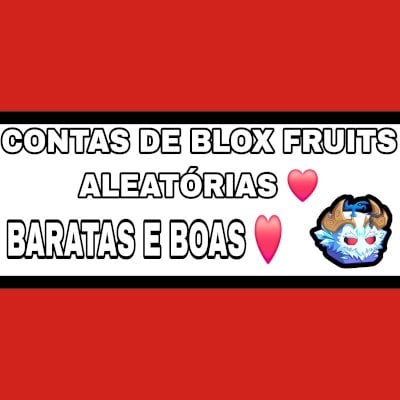 Contas De Blox Fruits Aleatória