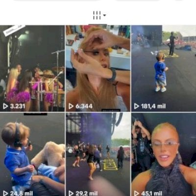 Vendo conta viralizada do tik Tok