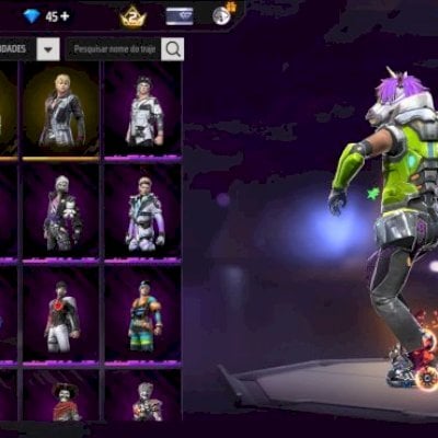 Conta FF nível 60