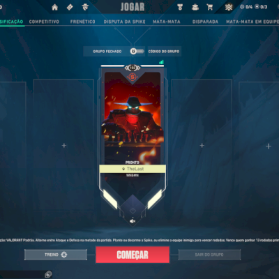 Conta Valorant Suprema — Skins Lendárias + TODOS os Agentes!