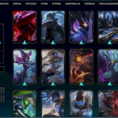 Conta sem elo, Nivel 111, 131 skins, 3500 RPs.