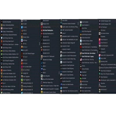 +700 jogos na sua conta steam