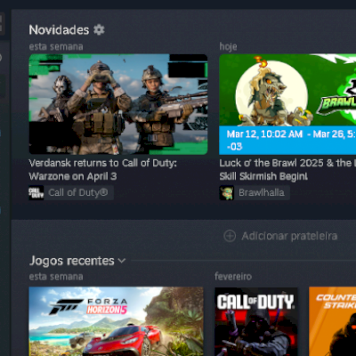 conta steam + bonus