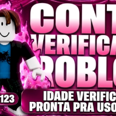 (Melhor Preço) Conta Roblox com Voicechat || Idade Verificada Entrega-automática
