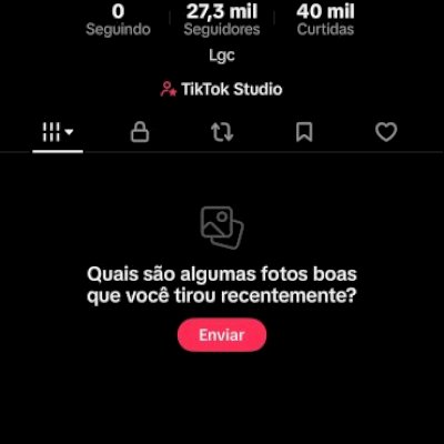CONTA TIKTOK - 27.3K SEGUIDORES E + DE 190K VIEWS 100% REAIS! LIVE E LINK NA BIO