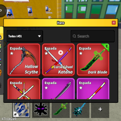 Conta de blox fruits | Skins | gamepass | frutas míticas | todas v4