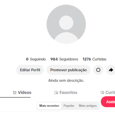 CONTA TIK TOK 984 SEG E 1,2K DE CURT (CONTAS TIK TOK)