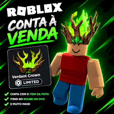 Vendo Conta de Roblox Com Item Caro e Itens no Roube um Ovo
