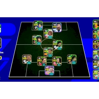 CONTA EFOOTBALL TOP DEMAS! FORÇA COLETIVA 3220 + CARTAS 106+ 🚀