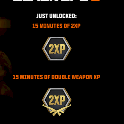 30 MINUTOS XP DUPLO BO6 / 15 Min XP DUPLO + 15 Min XP DE ARMA DUPLO BO6