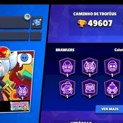 CONTA COMPLETA — TODOS OS BRAWLERS DESBLOQUEADOS