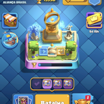 Conta de clash Royale