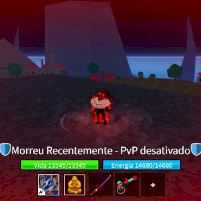 Conta de blox fruits lvl max, raça human full v4 e godhm