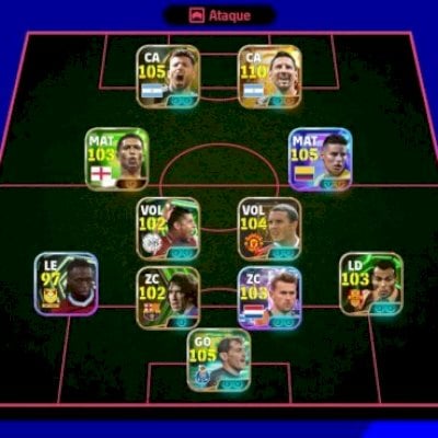 Conta braba efootball mobile
