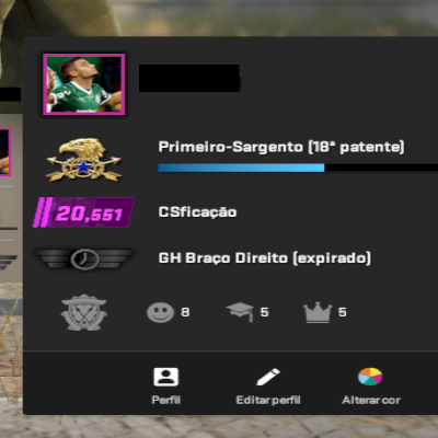 CONTA CS2 Prime +20,500K ESPECIAL 1.124 HORAS DE JOGO