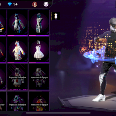 Vendo Conta Gemada Free fire lvl 69