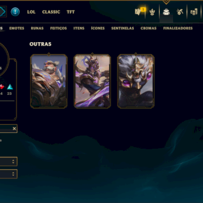 Bronze 2 com 110 Champs e 96 Skins ( Mais de 200 Jogos )