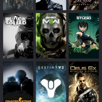 Vendo conta da STEAM com mais de 30 jogos top!