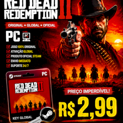 Key Global Steam Red Dead Redemption 2 PC