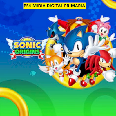 Sonic Origins PS4 MIDIA DIGITAL PRIMARIA
