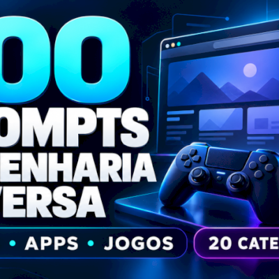 100 Prompts de Engenharia Reversa | para Sites, Aplicativose Jogos com Ia
