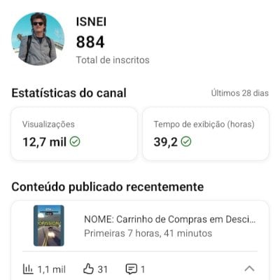 Canal do Youtube