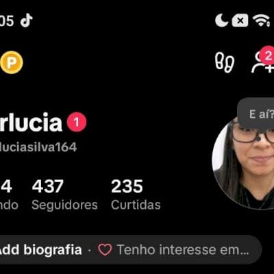 CONTA TIKTOK DE 2021🌟 400 SEGUIDORES🌟 SITE+LIVES+TROCA NOME✅ SEM PROMOVER❌