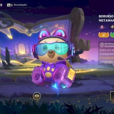 Conta com muitas skins e 2 companheiros raros