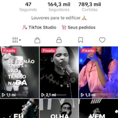 CONTA TIKTOK 164 MIL SEGUIDORES (TIKTOKSHOP LIBERADO)