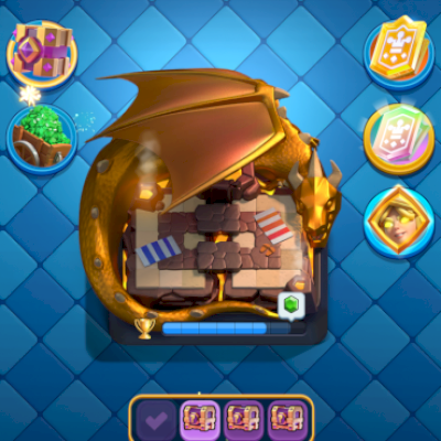 Conta clash royale antiga de 7 anos de uso