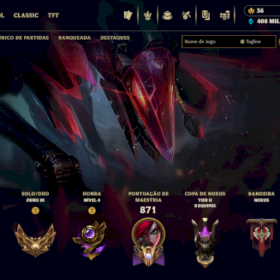 CONTA LOL | 296 SKINS | SEASON 2013 | 100% SEGURA