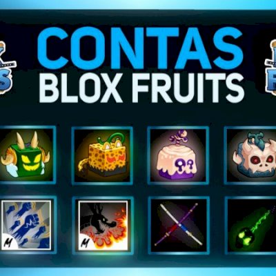 Contas Blox Fruits Level 1000 Com Estoque E Promoção!