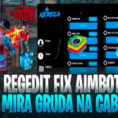 REGEDIT AIMBOT FF 2025 NOVA ATUALIZAÇÃO