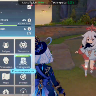 Conta genshin impacto