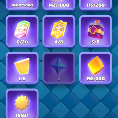 Conta clash royale e brawl stars