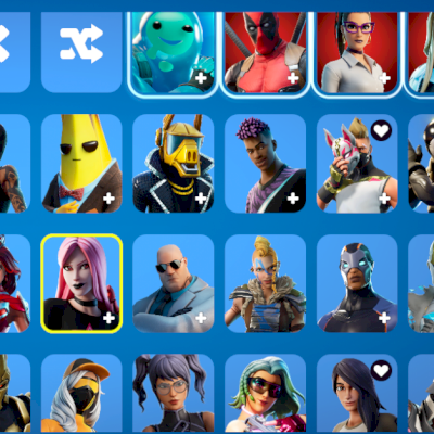 Conta fortnite com 900 V-BUCKS, skins, passes, junto GTA V com 128 jogos na epic