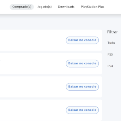 Conta PSN com