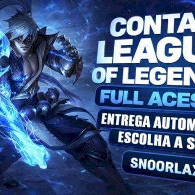 CONTAS LEAGUE OF LEGENDS FULL ACESSO LVL 10 - LVL 20
