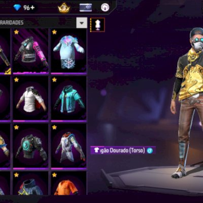 CONTA DE FREEFIRE BOA PRA COMEÇAR A JOGAR