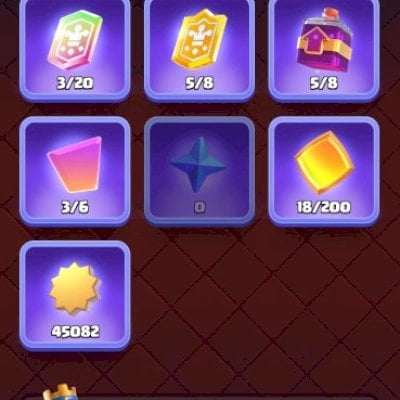 +7.000 Troféus | 2.420 Gemas | Mega Cavaleiro Nível 13 | Excelente Conta
