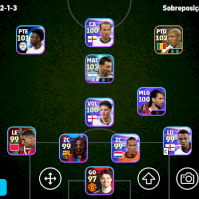 Conta Efootball Força 3090 1 Icons e 1 Showtimes Brabos