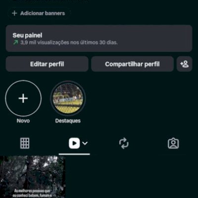 Conta Instagram real