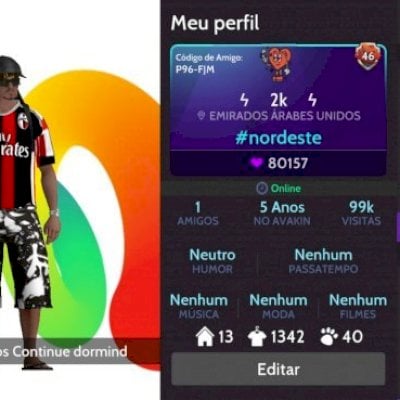 Conta de Avakin Life Camisas de time únicas no jogo