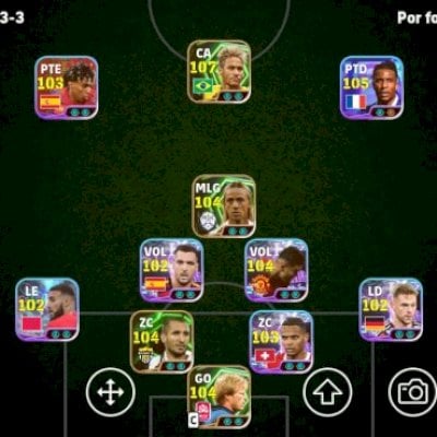 Conta do Efootbol no precinho 2209 de poder de time